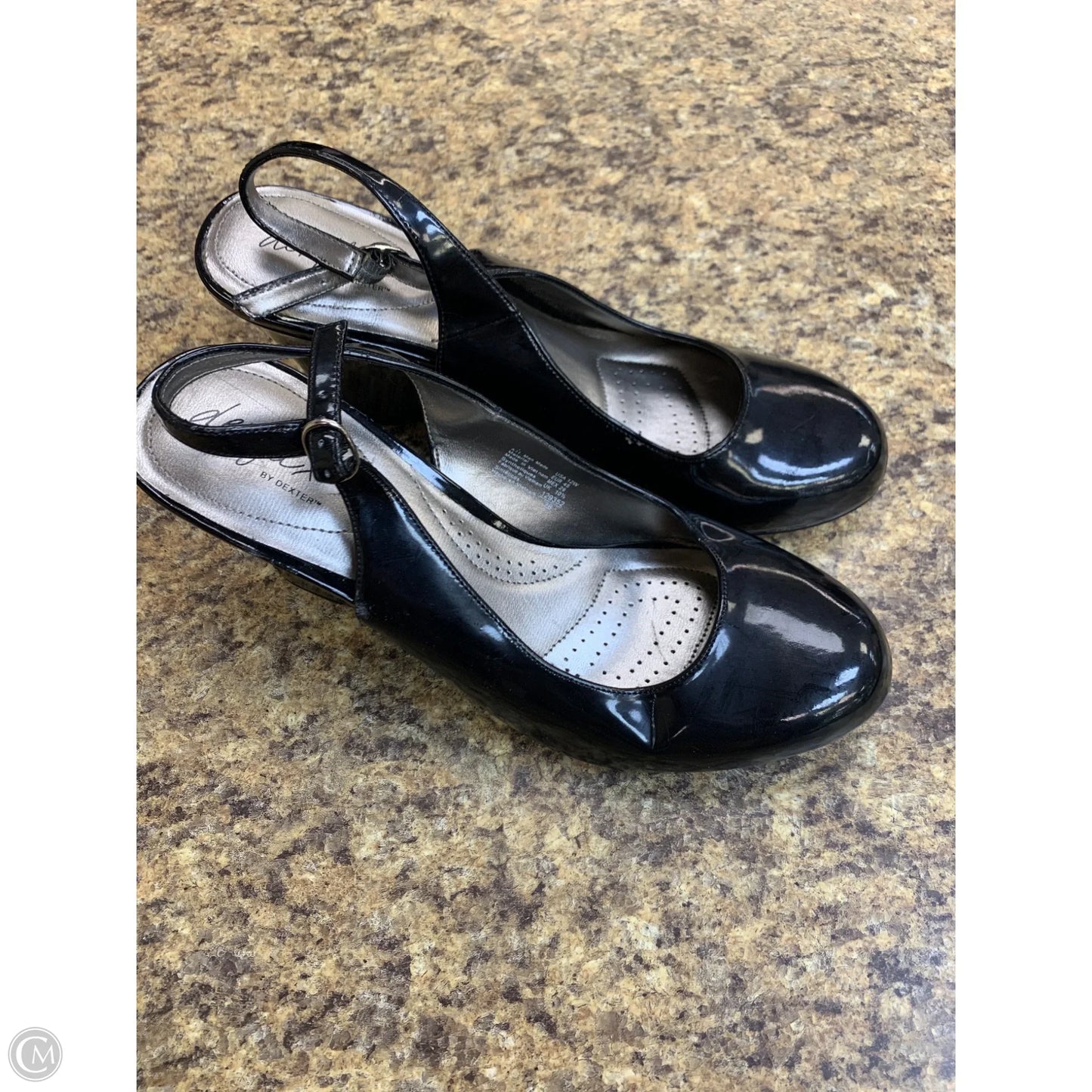 Shoes Heels Wedge By Dexflex In Black, Size: 12