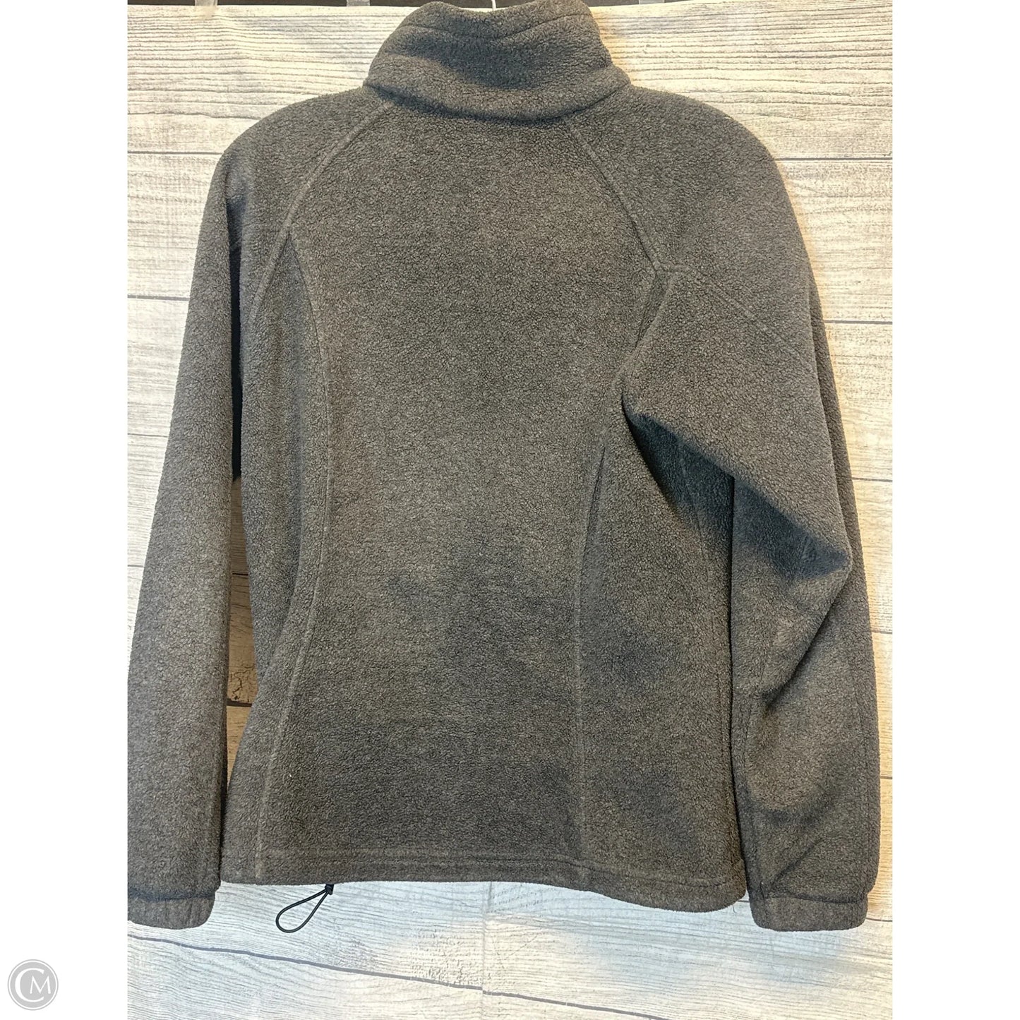 Jacket Fleece By Columbia In Grey, Size: S