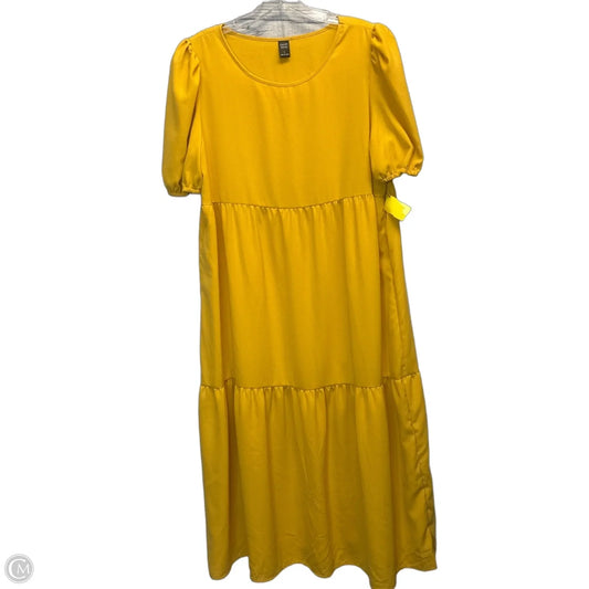Dress Casual Maxi By Emery Rose In Yellow, Size: L