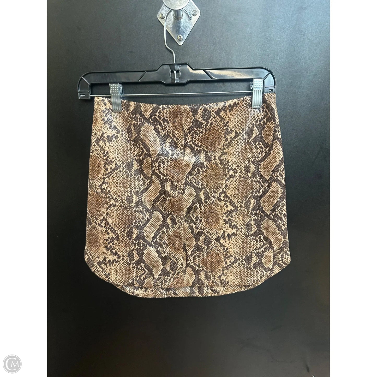 Skirt Mini & Short By Lulus In Snakeskin Print, Size: Xs