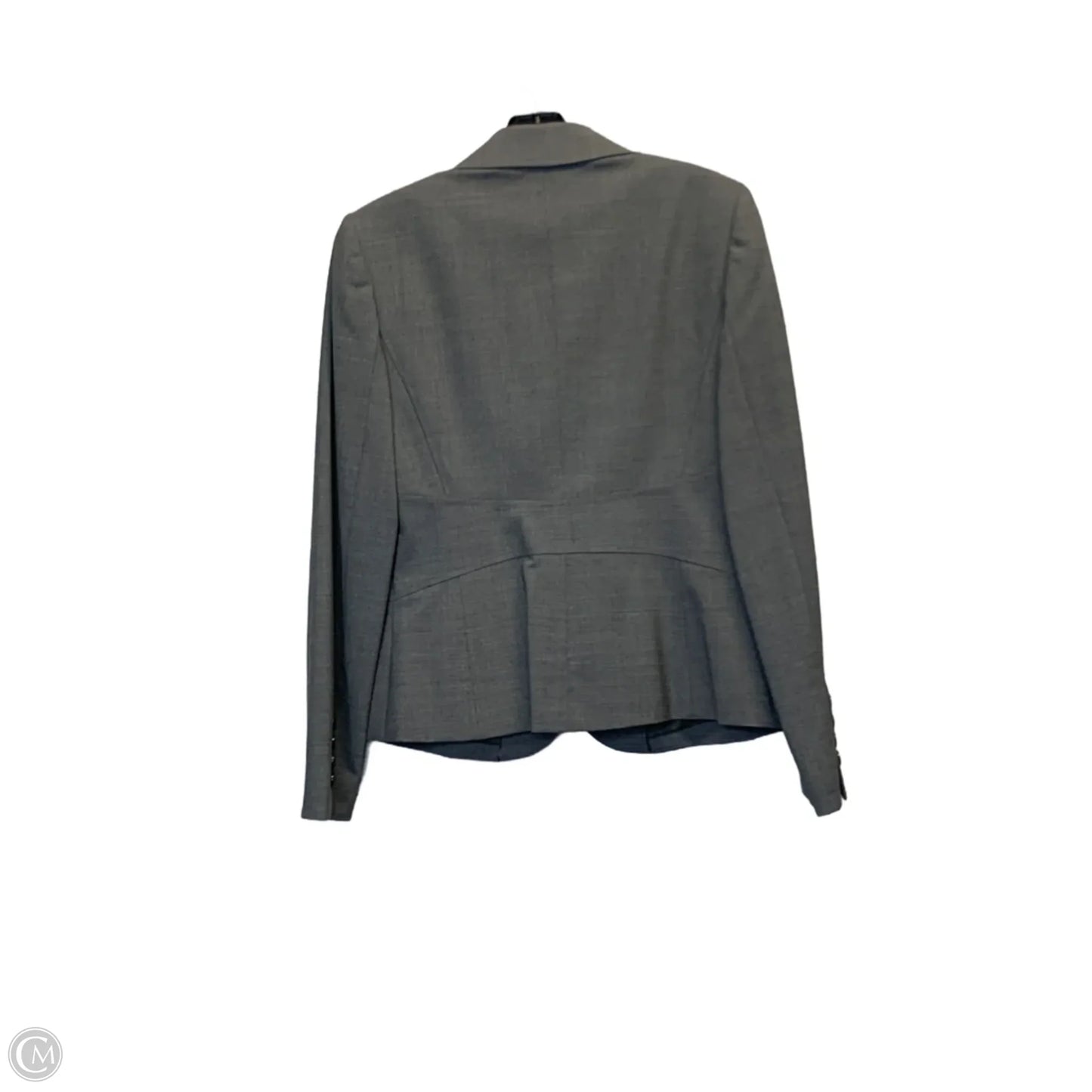 Blazer By Ann Taylor In Grey, Size: 2