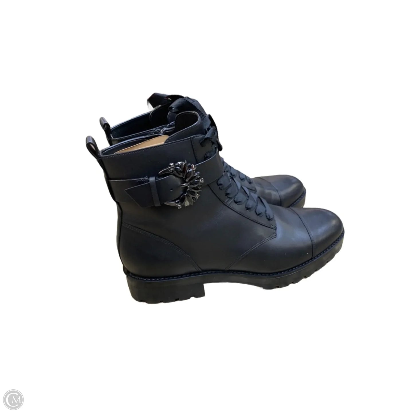 Boots Ankle Flats By Michael By Michael Kors In Black, Size: 11