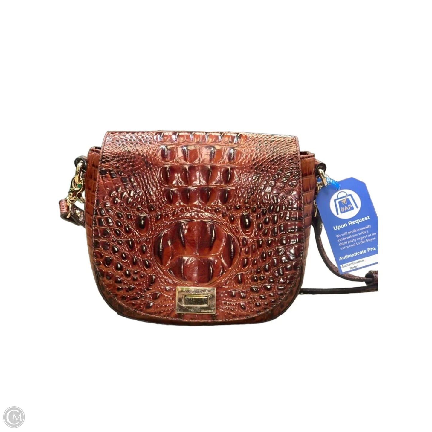 Crossbody Designer By Brahmin, Size: Medium