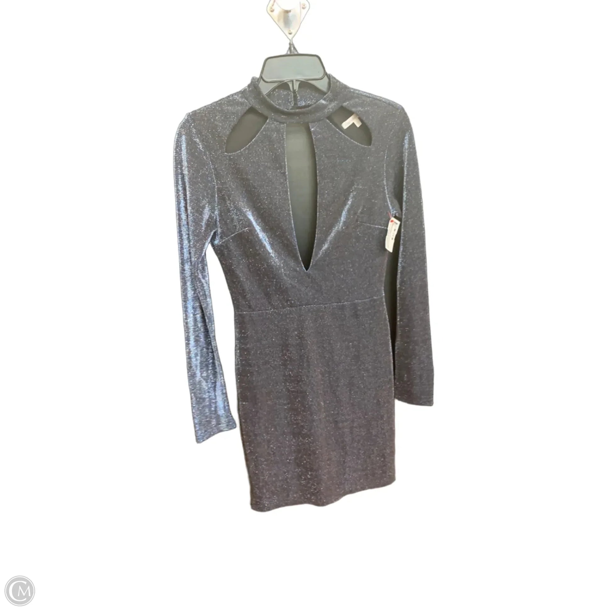 Dress Party Short By Charlotte Russe In Blue, Size: S