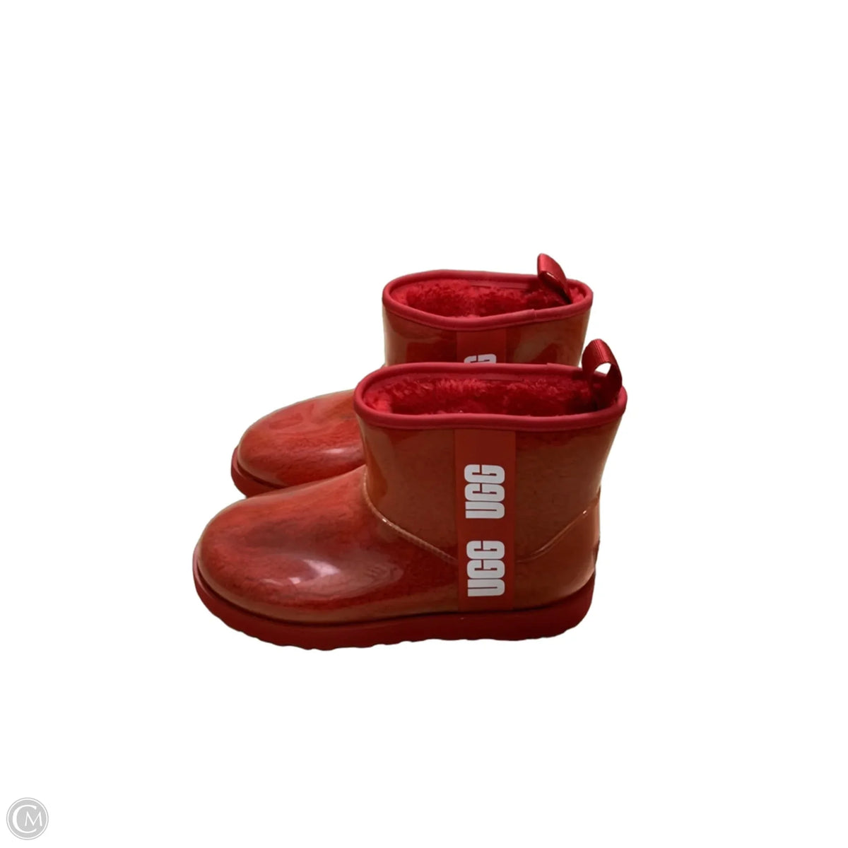 Boots Designer By Ugg In Red, Size: 9