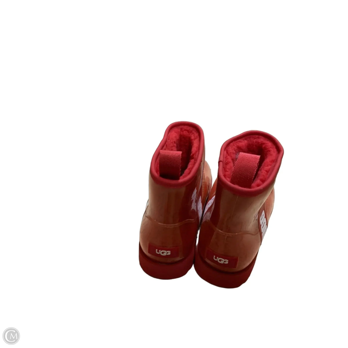 Boots Designer By Ugg In Red, Size: 9