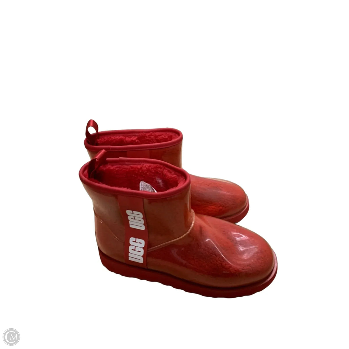 Boots Designer By Ugg In Red, Size: 9