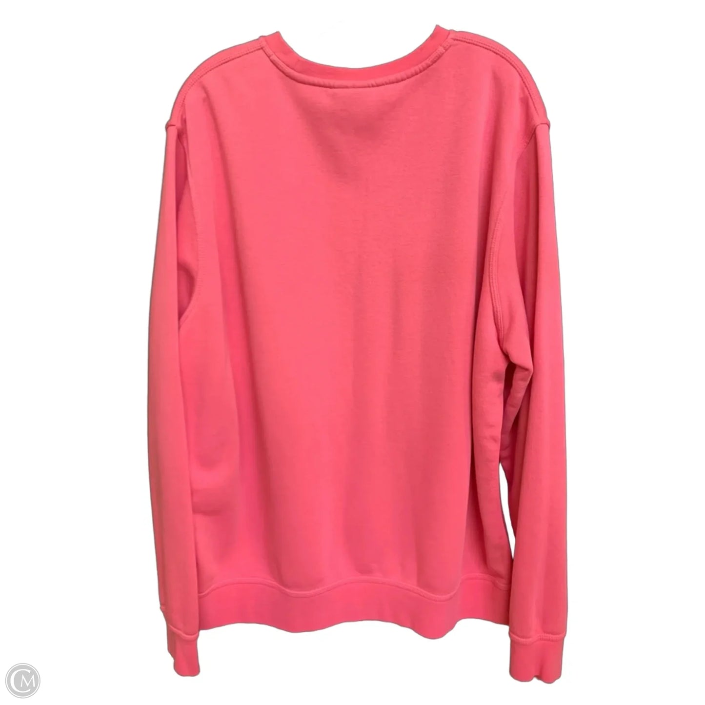 Athletic Sweatshirt Crewneck By Nike In Pink, Size: Xxl
