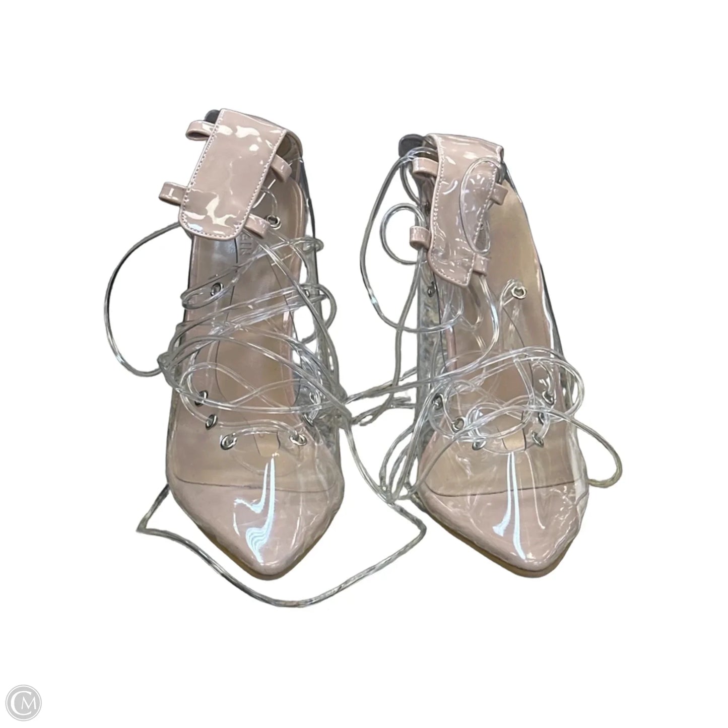 Shoes Heels Stiletto By Shein In Clear, Size: 8