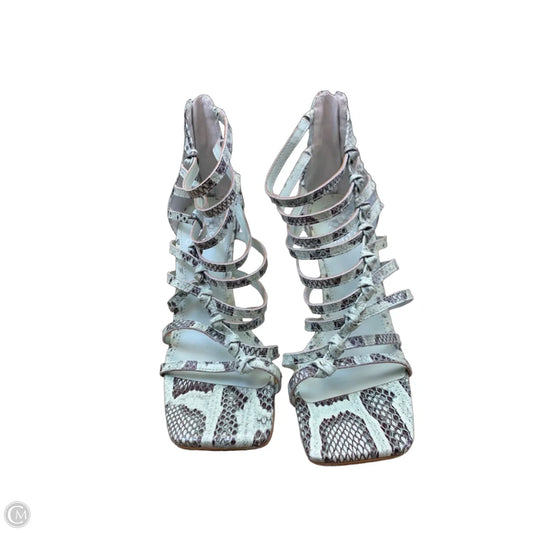 Sandals Heels Stiletto By Vince Camuto In Green, Size: 7