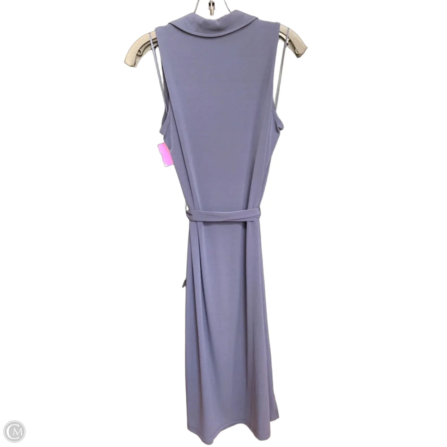 Dress Casual Midi By Michael By Michael Kors In Blue & White, Size: M