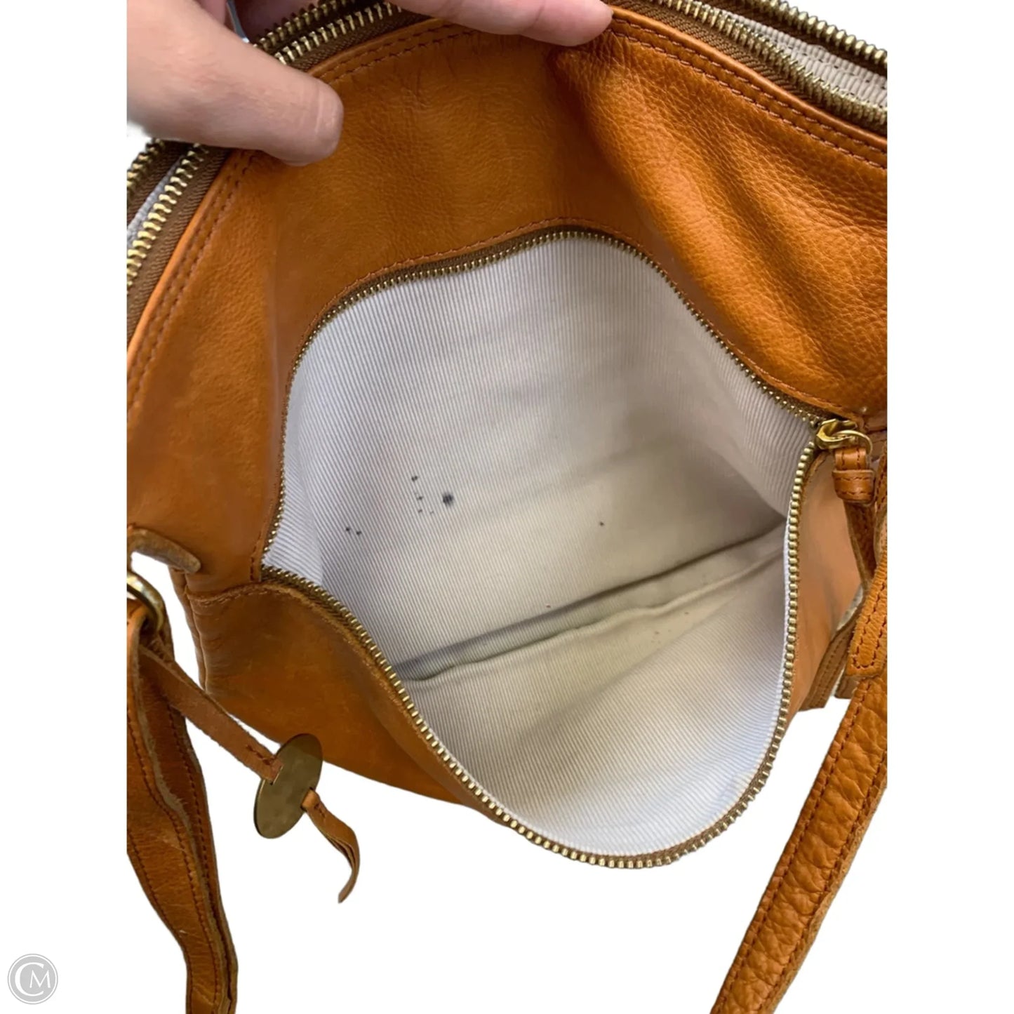 Crossbody Leather By Margot, Size: Large