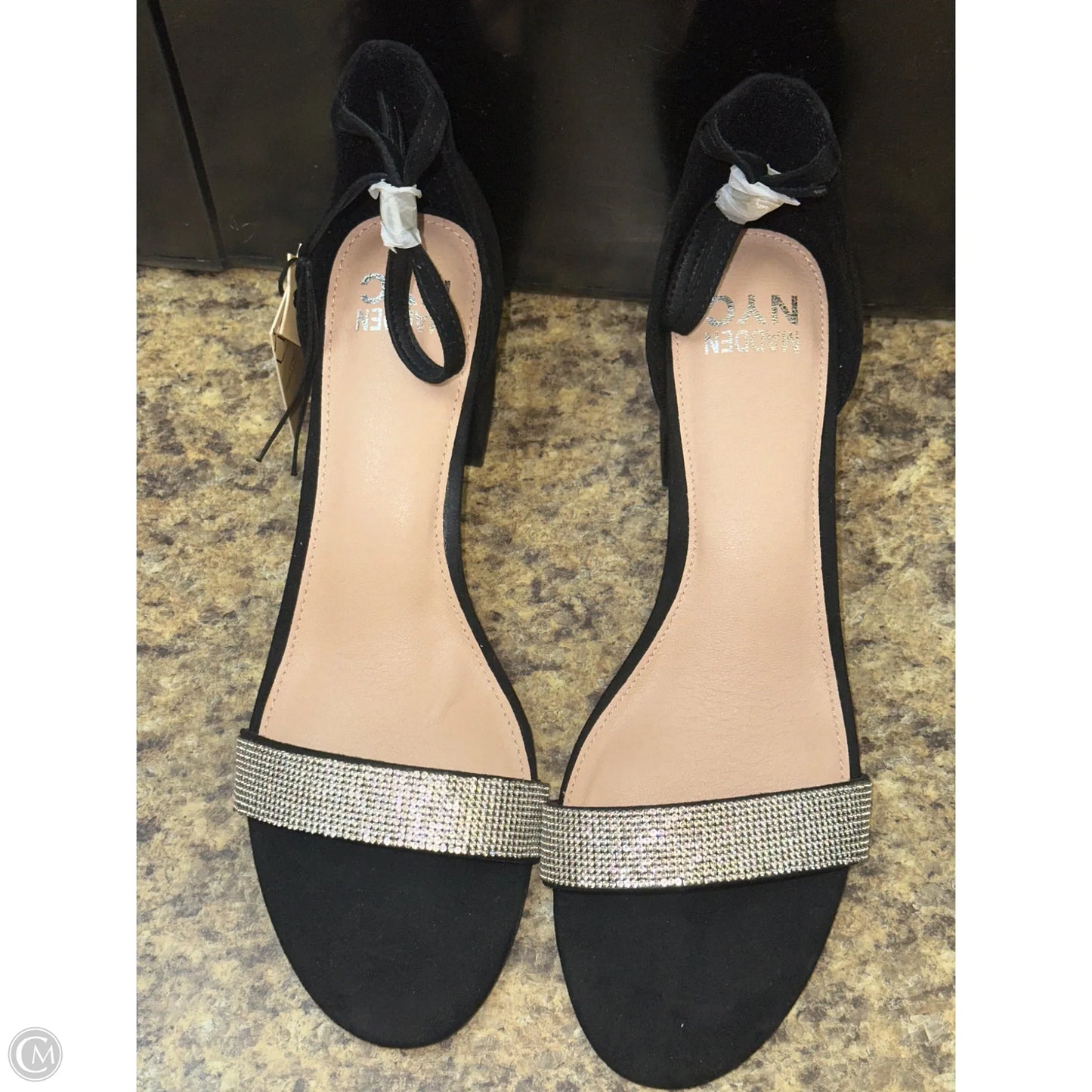 Shoes Heels Block By Madden Nyc In Black, Size: 11