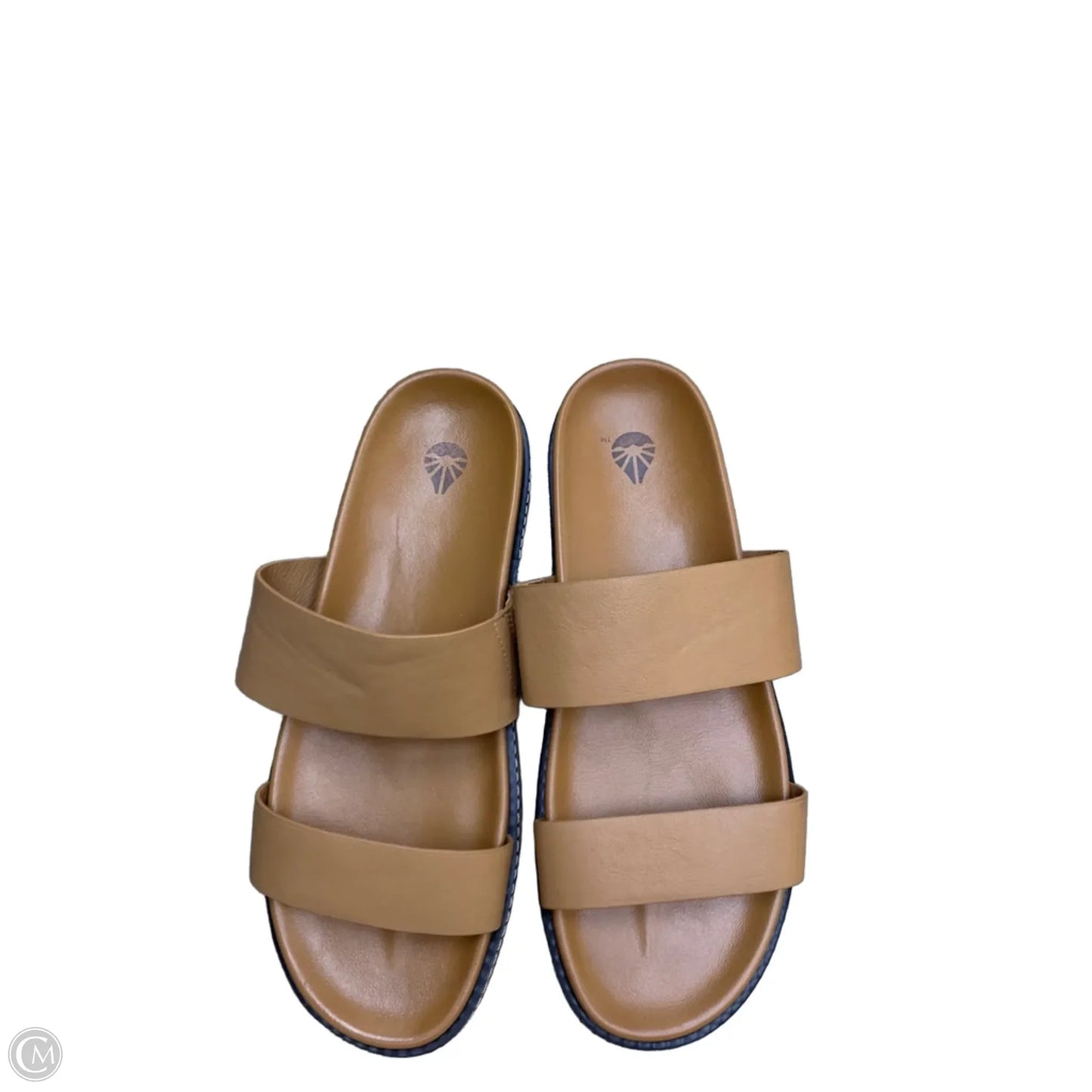 Sandals Flats By Cme In Tan, Size: 10