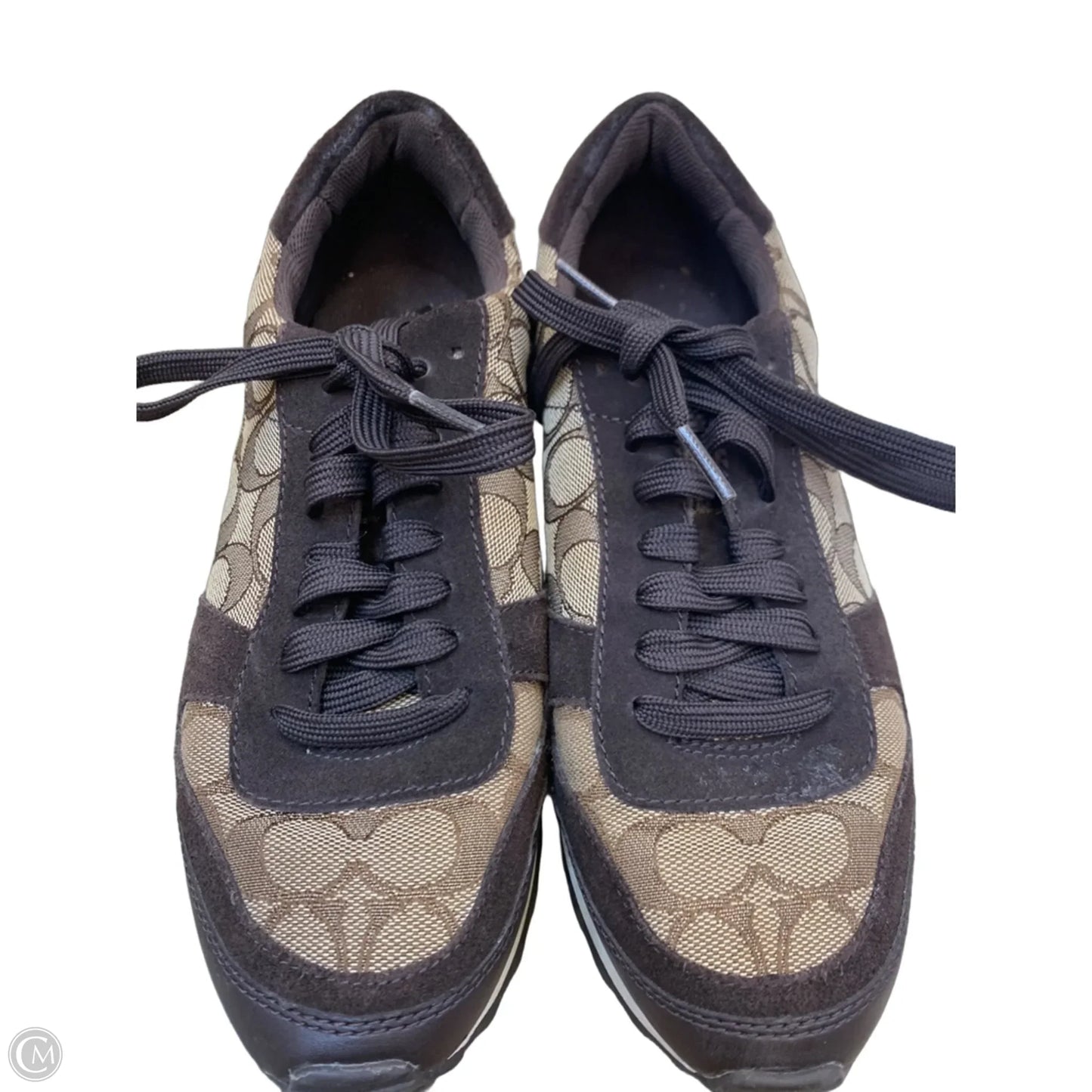 Shoes Designer By Coach In Brown, Size: 7.5