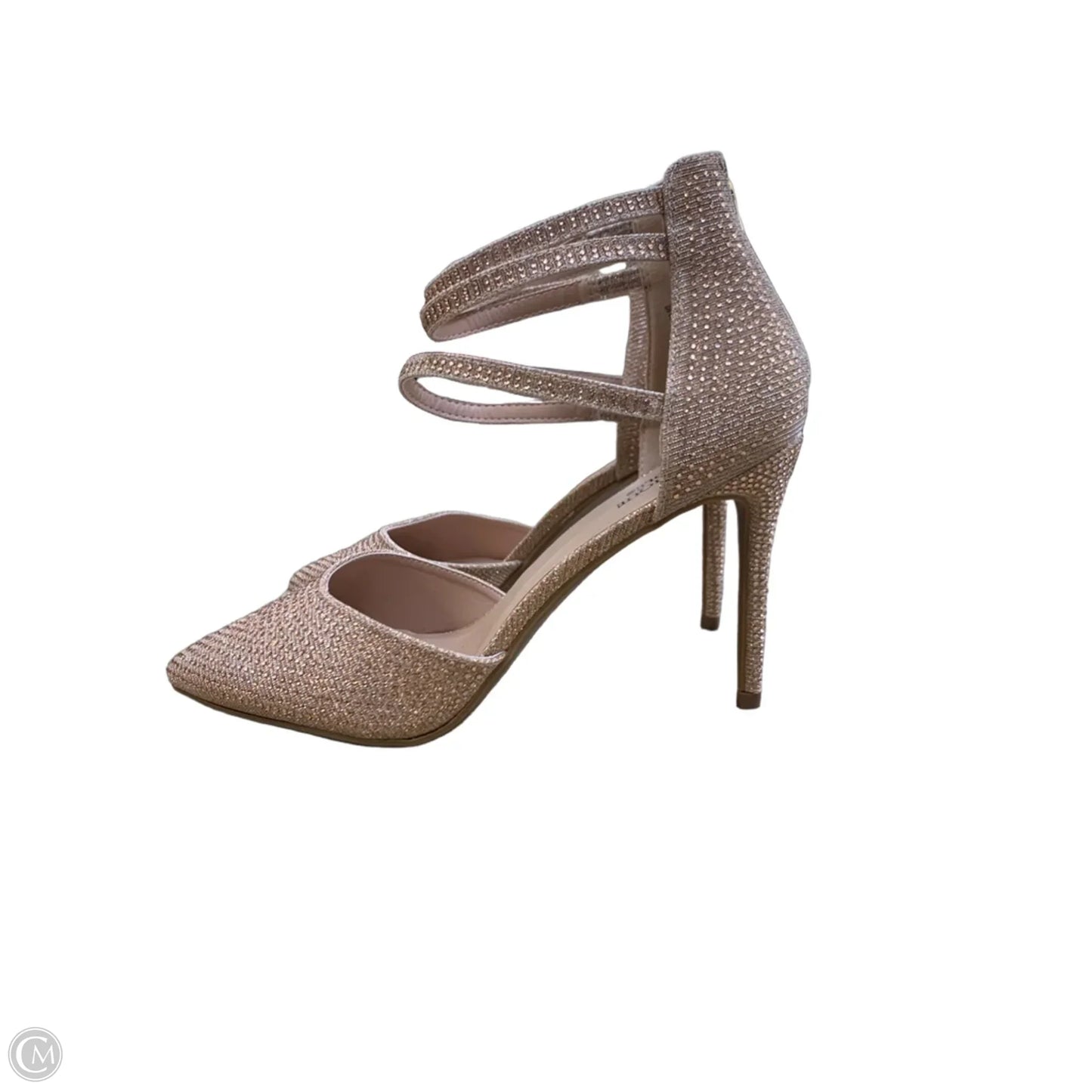 Shoes Heels Kitten By Cmf In Rose Gold, Size: 11