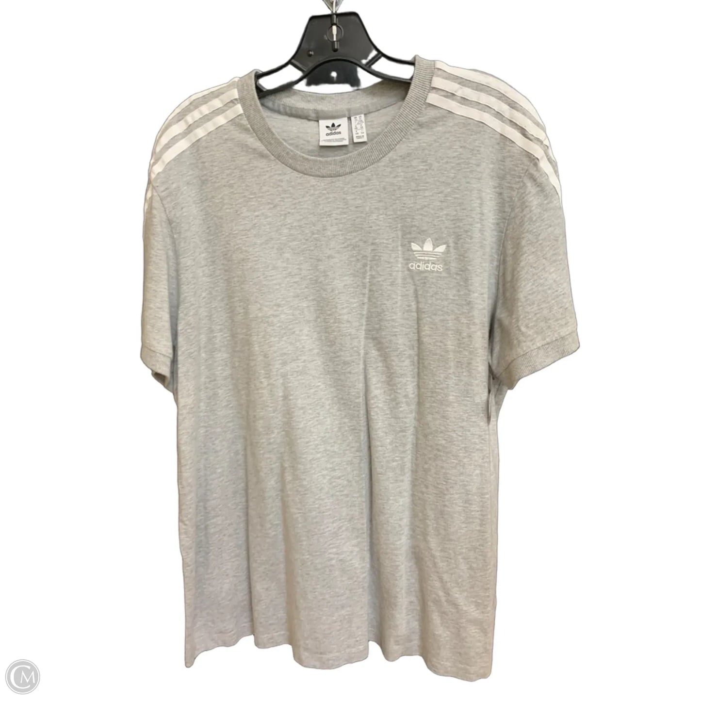 Athletic Pants 2pc By Adidas In Grey, Size: Xl