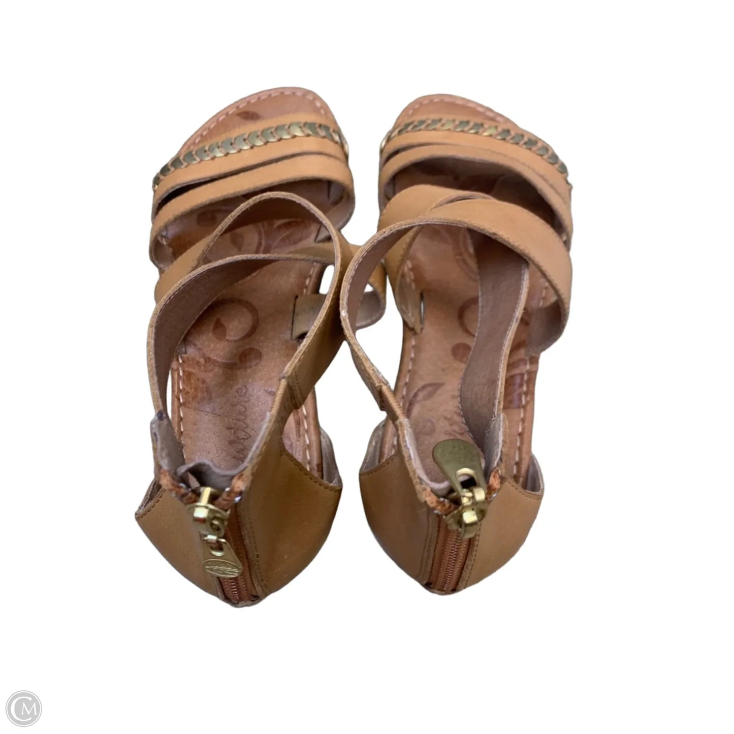 Sandals Flats By Nurture In Tan, Size: 7