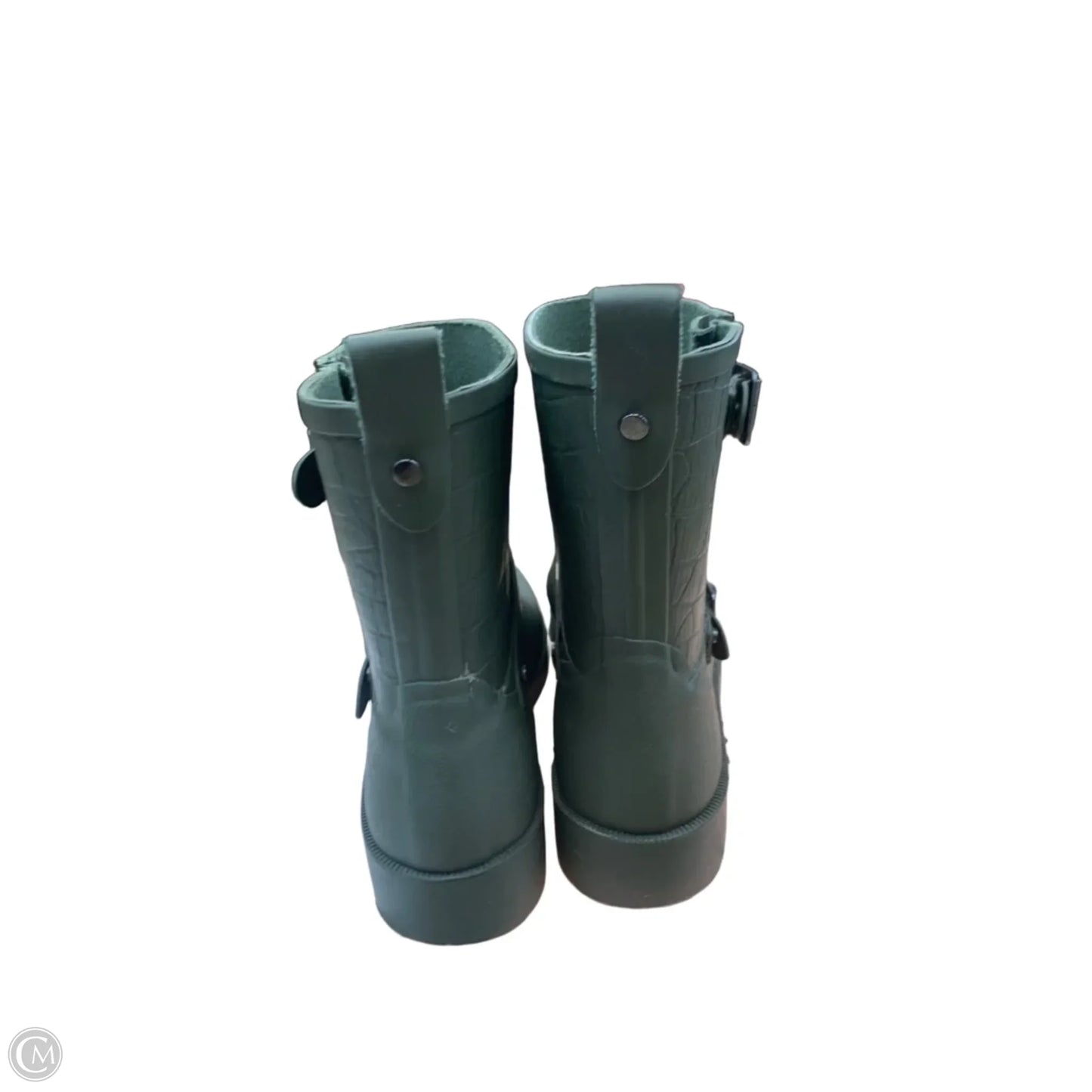 Boots Rain By Cmf In Green, Size: 8.5