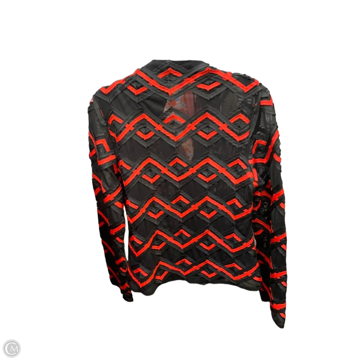 Jacket Other By Cmf In Black & Red, Size: S