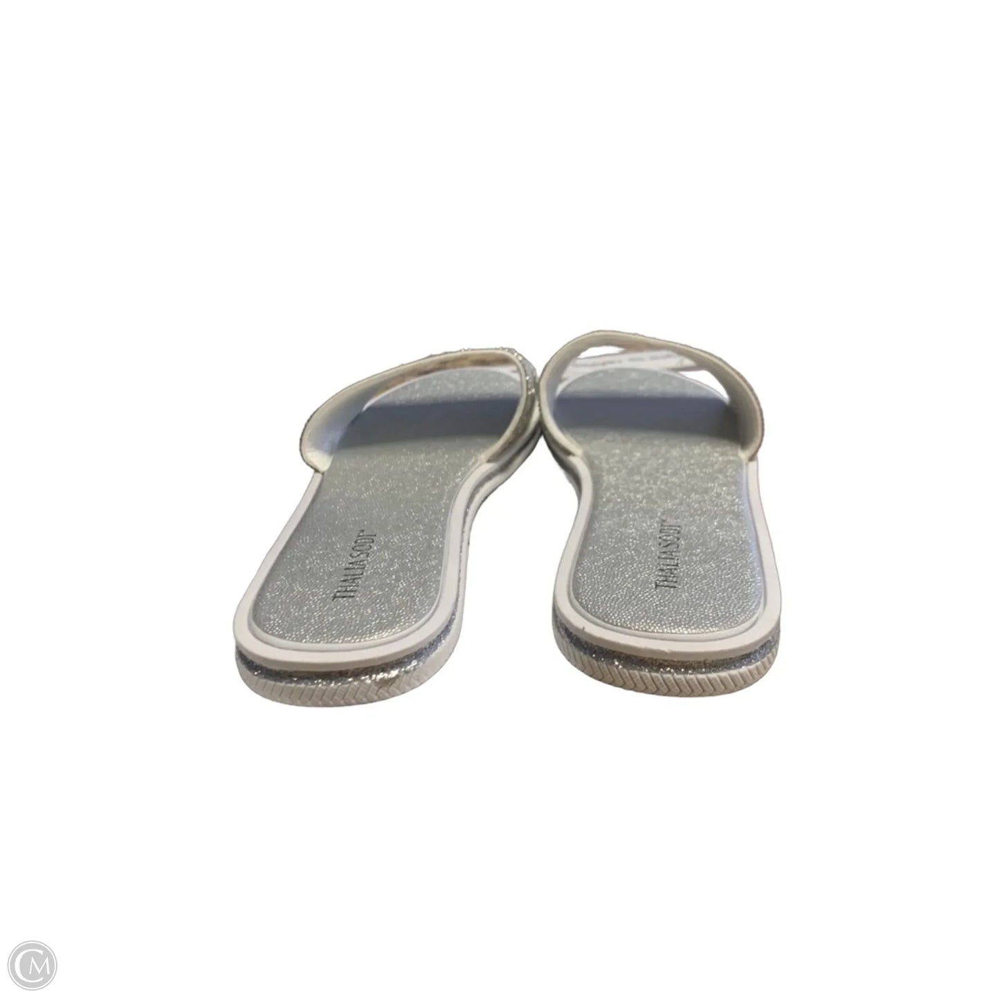Sandals Flats By Thalia Sodi In Silver, Size: 11