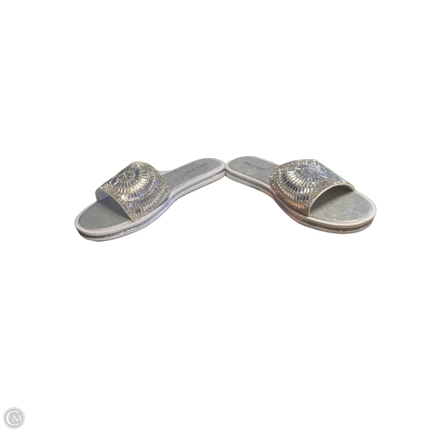Sandals Flats By Thalia Sodi In Silver, Size: 11