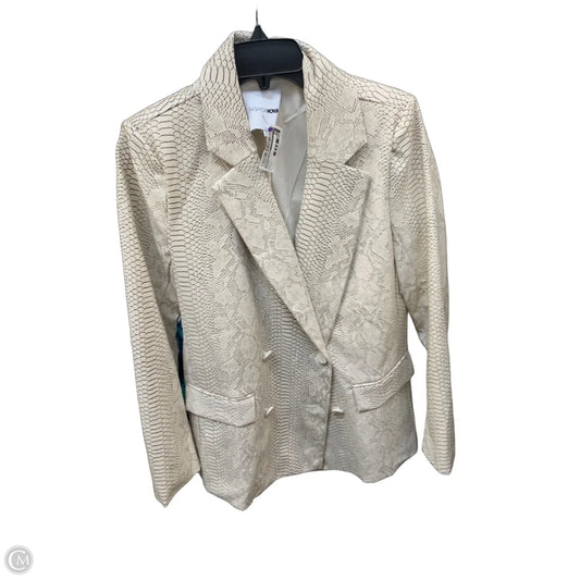 Blazer By Fashion Nova In Snakeskin Print, Size: Xs