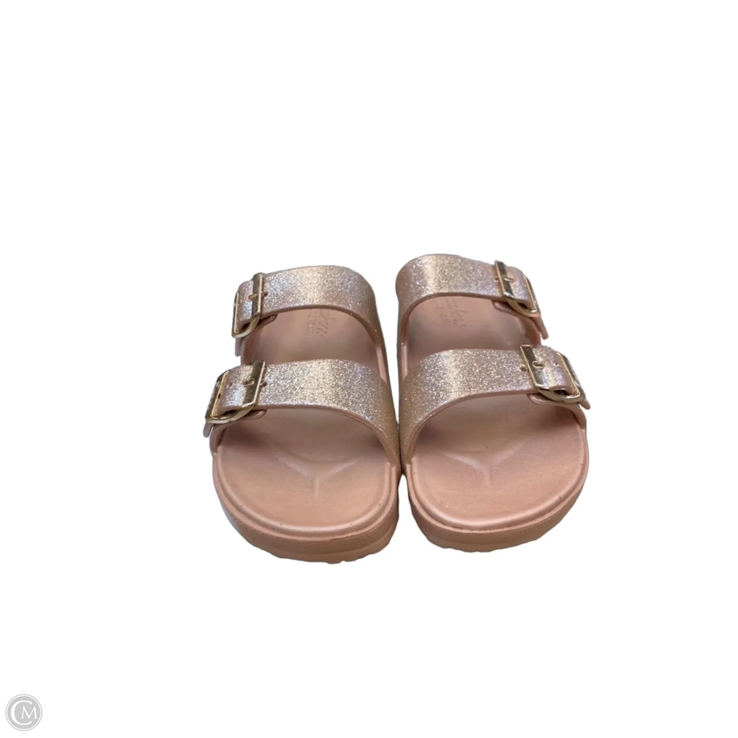 Sandals Flats By Skechers In Rose Gold, Size: 9