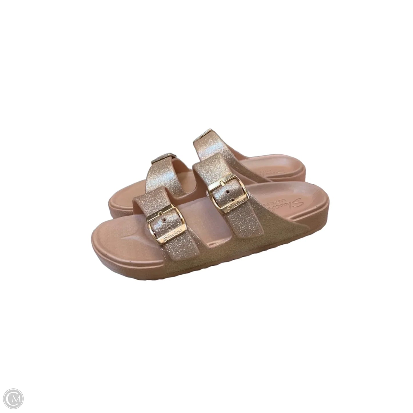 Sandals Flats By Skechers In Rose Gold, Size: 9