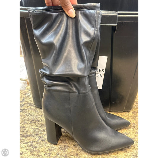 Boots Knee Heels By Marc Fisher In Black, Size: 7