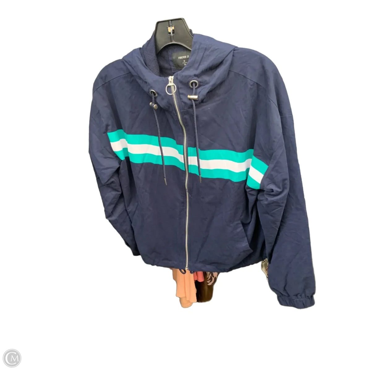 Jacket Other By Forever 21 In Navy, Size: S