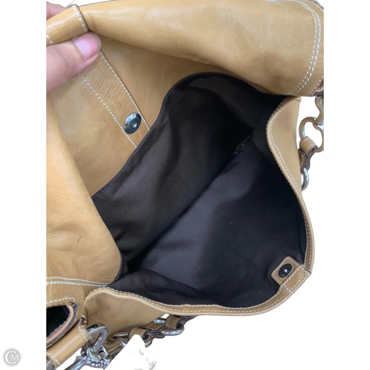 Handbag Designer By Coach, Size: Large
