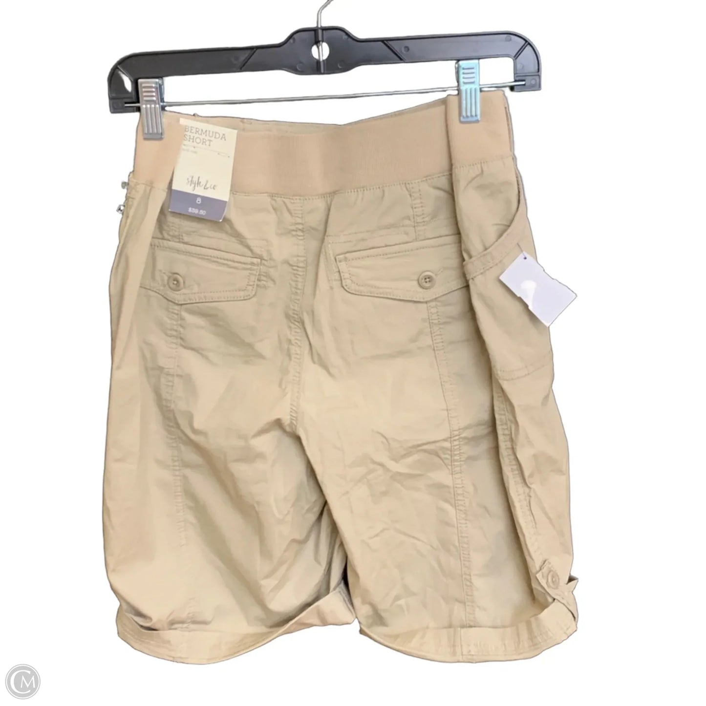 Shorts By Style And Company In Tan, Size: 8