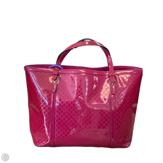 Tote Luxury Designer By Gucci, Size: Large