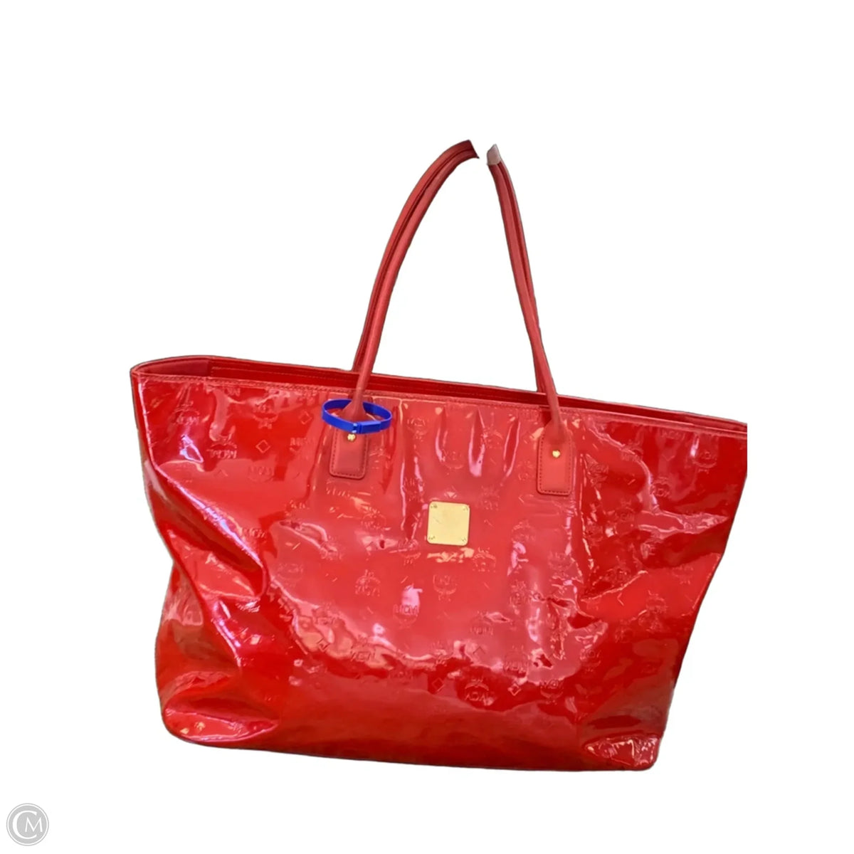 Tote Luxury Designer By Mcm, Size: Large