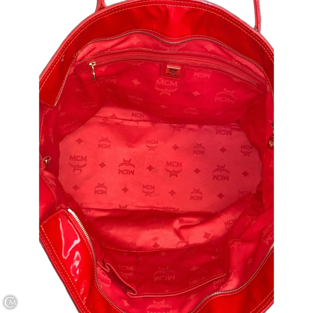 Tote Luxury Designer By Mcm, Size: Large