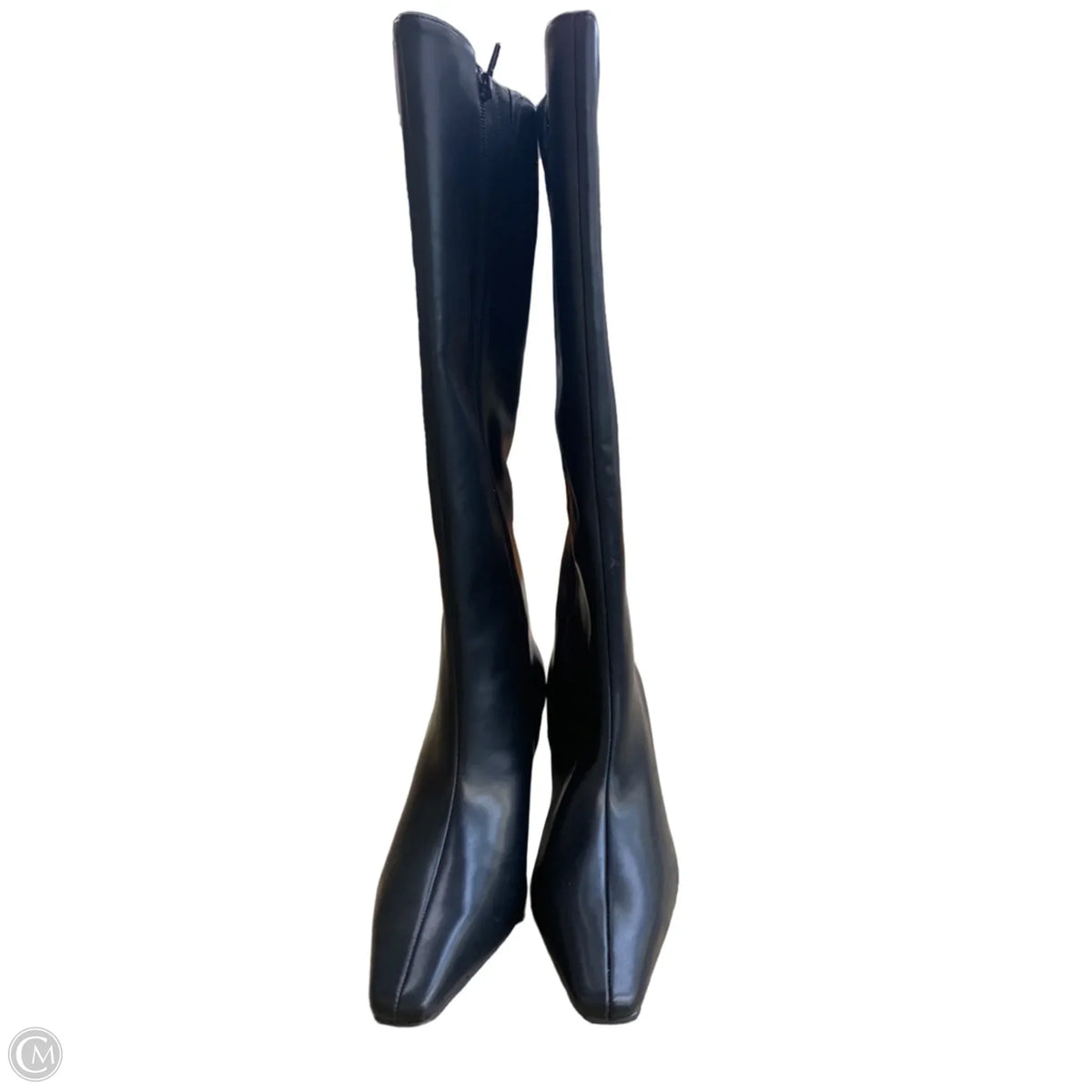 Boots Knee Heels By Inc In Black, Size: 7.5