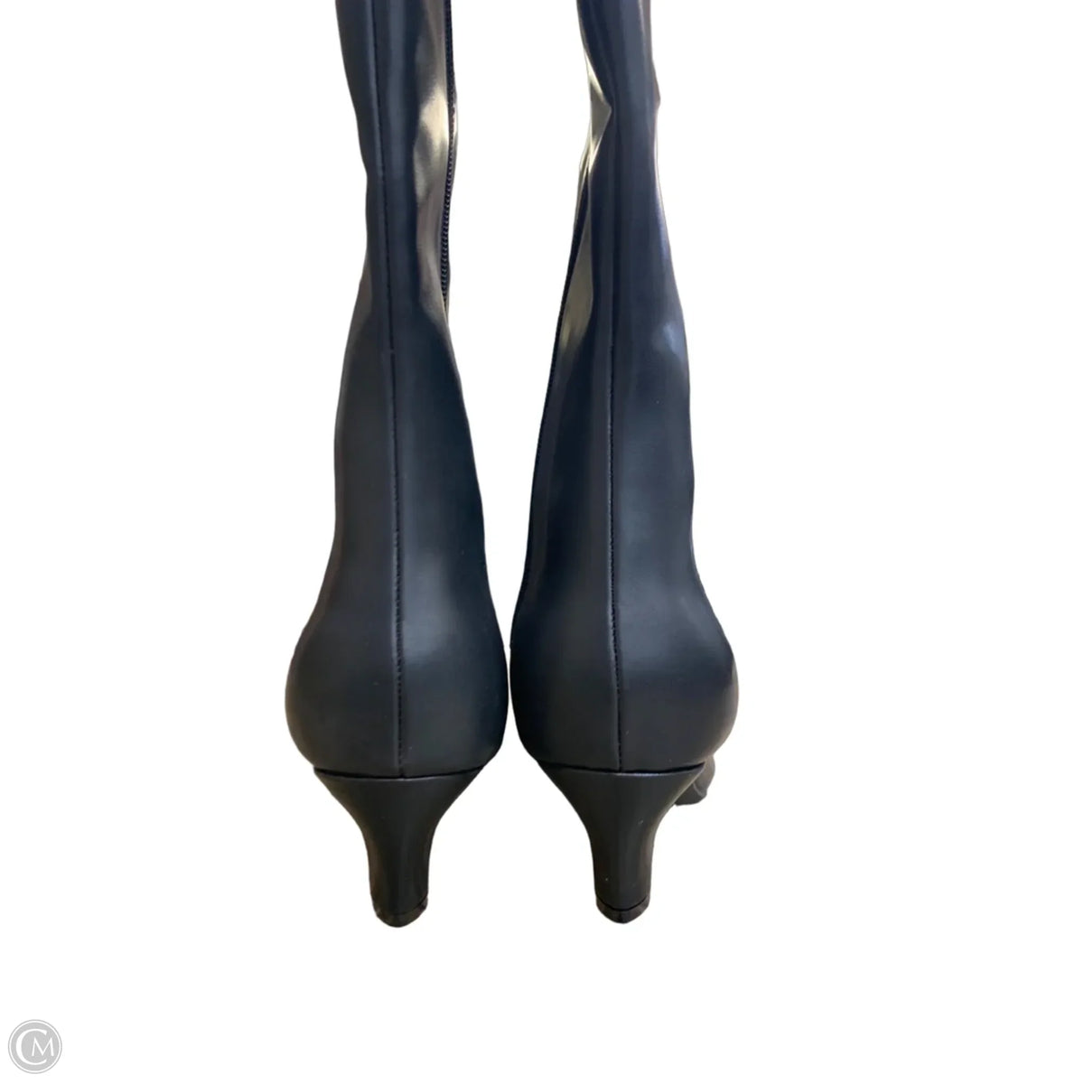 Boots Knee Heels By Inc In Black, Size: 7.5