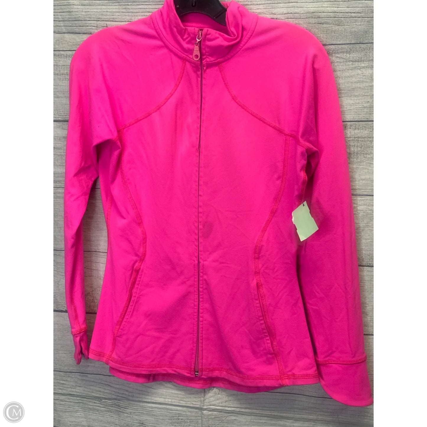 Athletic Jacket By Cmf In Pink, Size: S