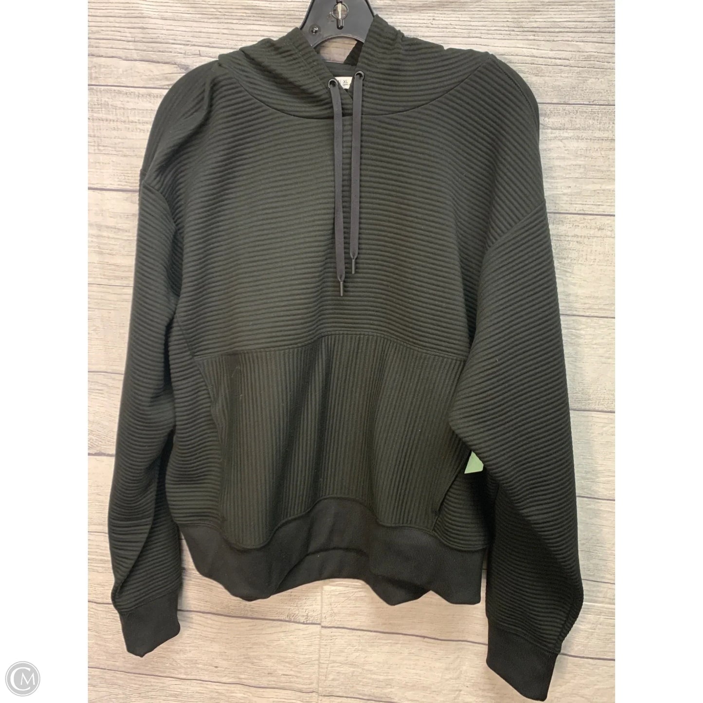 Athletic Sweatshirt Hoodie By Dsg Outerwear In Black, Size: Xl