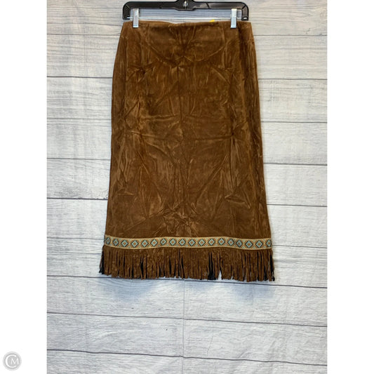 Skirt Midi By Cmf In Brown, Size: S