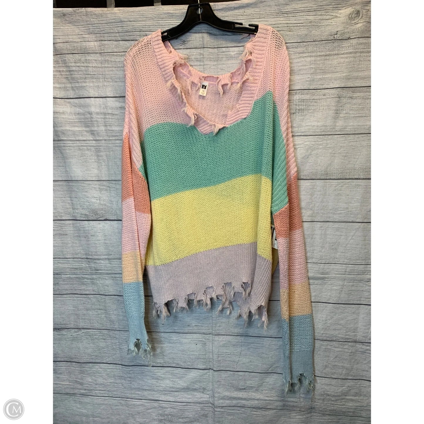 Sweater By Cmf In Multi-colored, Size: 3x