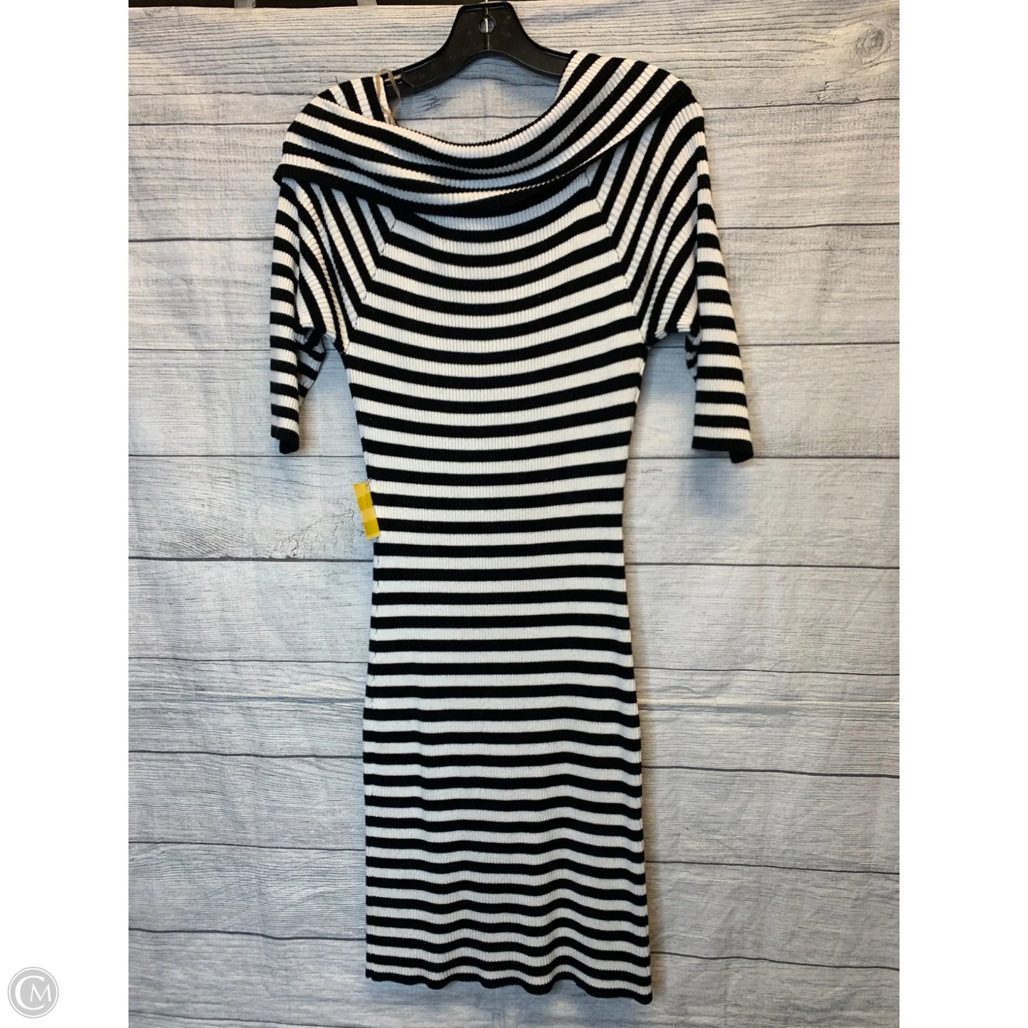 Dress Casual Midi By Charlotte Russe In Striped Pattern, Size: Xl