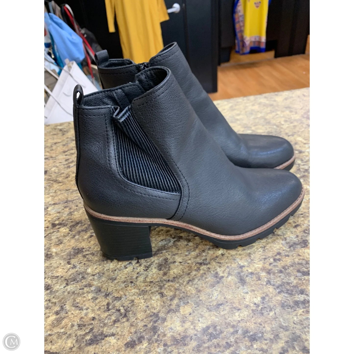 Boots Ankle Heels By Naturalizer In Black, Size: 8.5