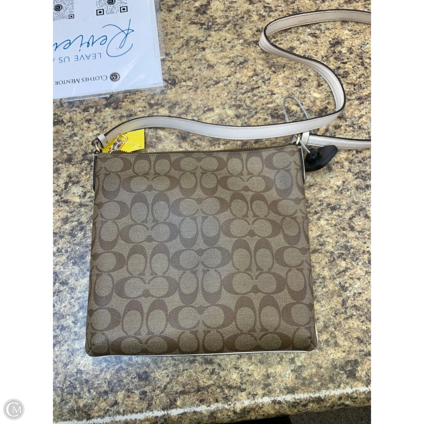 Crossbody Designer By Coach, Size: Medium