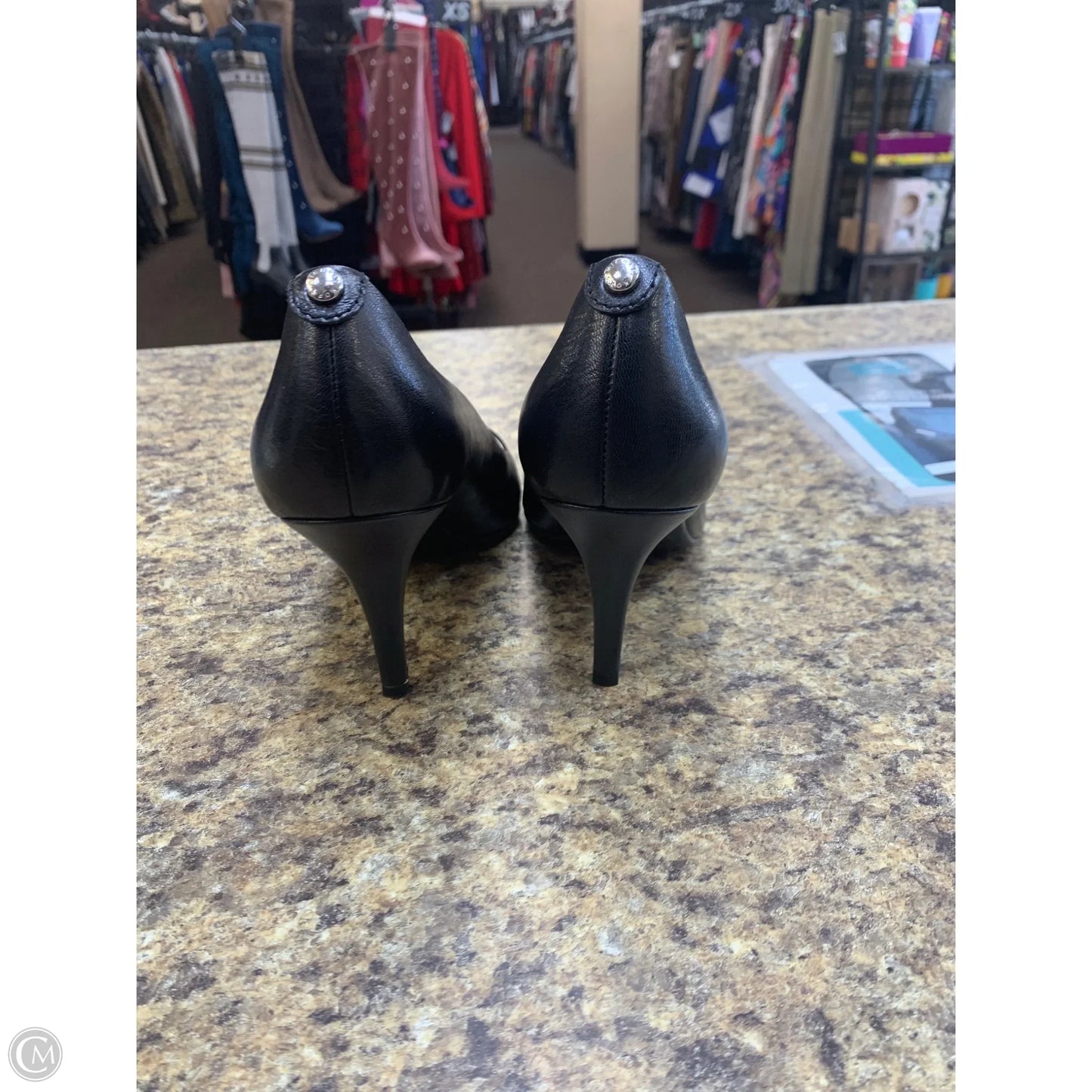 Shoes Heels Kitten By Michael By Michael Kors In Black, Size: 8