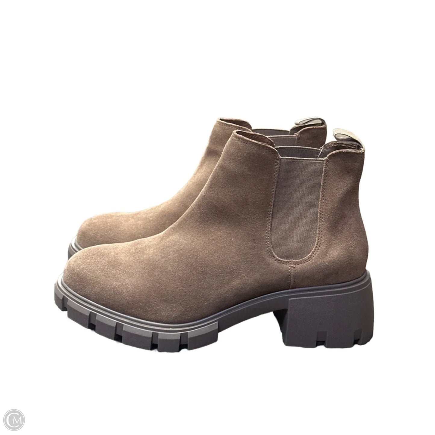 Boots Ankle Flats By Steve Madden In Brown, Size: 11