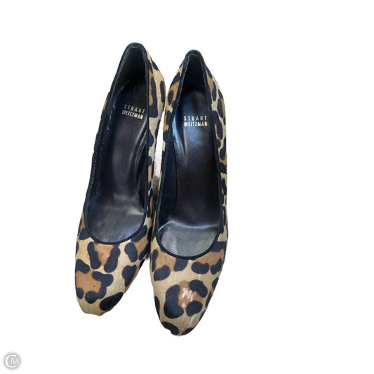 Shoes Designer By Stuart Weitzman In Animal Print, Size: 10