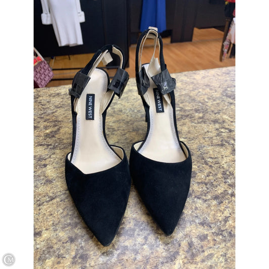Shoes Heels Stiletto By Nine West In Black, Size: 7