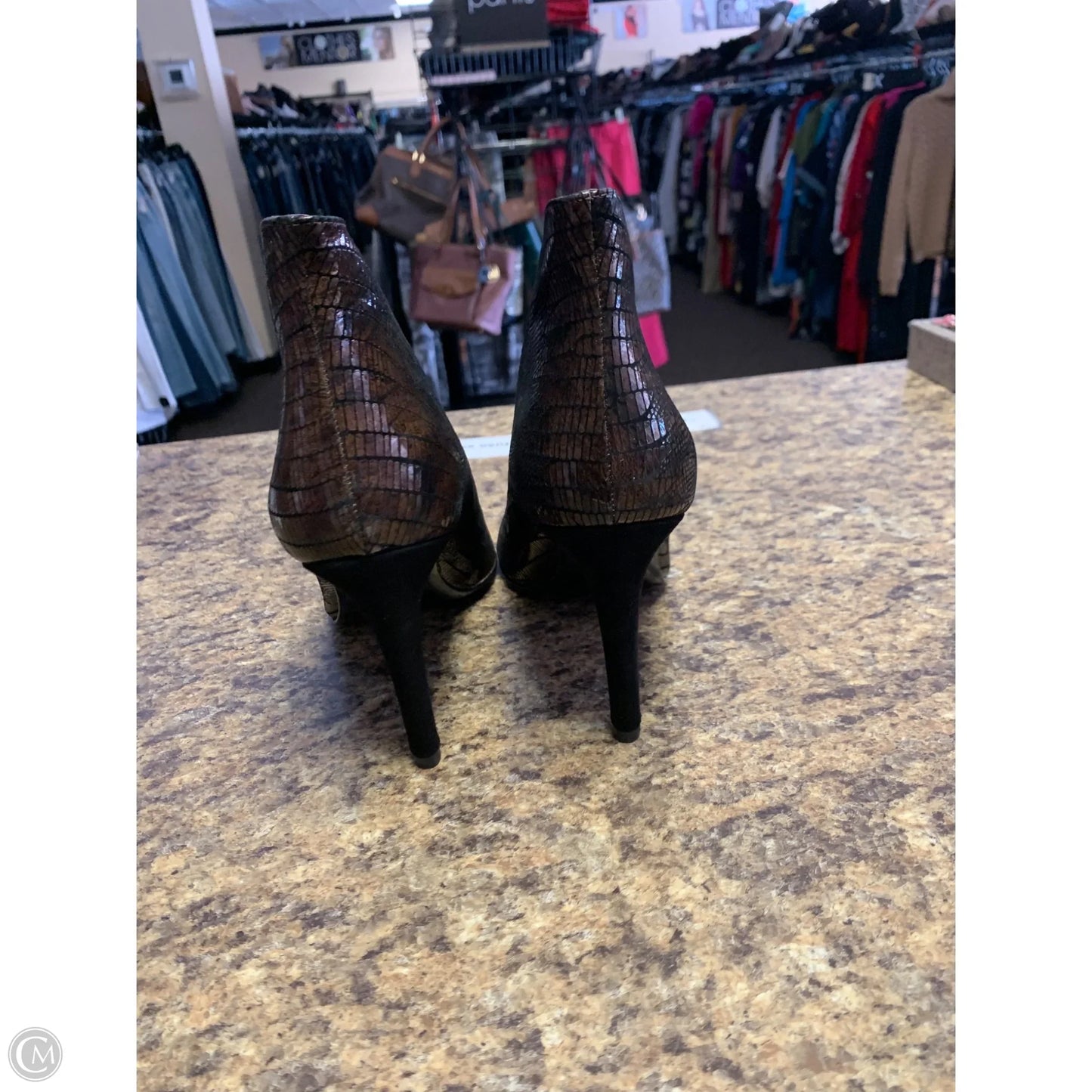 Shoes Heels Stiletto By J Renee In Brown, Size: 11